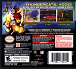 Nintendo DS Thundercats Back CoverThumbnail